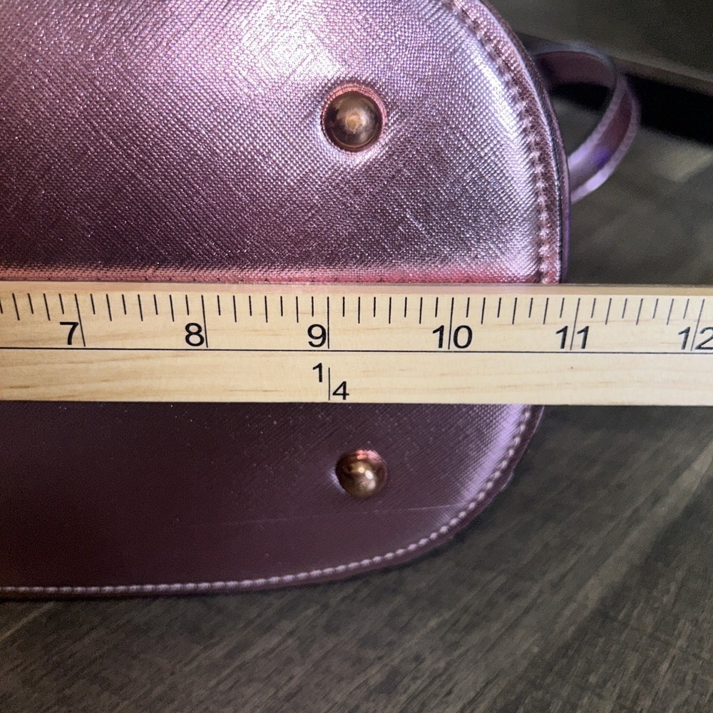 Metallic Pink‎ Drawstring Bucket Bag - Picture 7 of 10